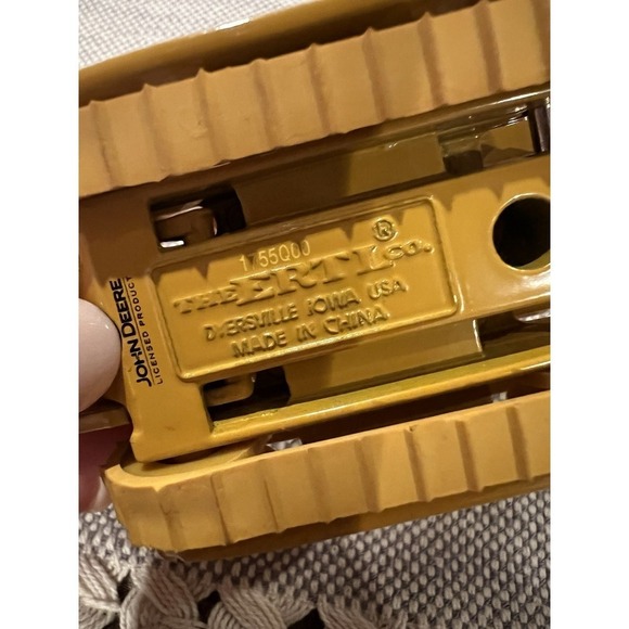 Ertl John Deere Die Cast John Deer Bull Dozer, John Deere 4 WD Tractor, EUC, Toy - Picture 9 of 9